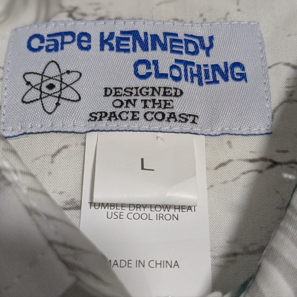 Cape Kennedy Clothing X-Planes Hawaiian Shirt.Testing Tomorrow's Aerospace L-2 - Picture 4 of 16
